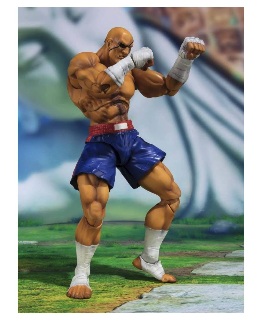 Street Fighter V Sagat S.H.Figuarts Action Figure