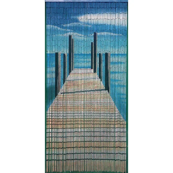 Bamboo54 53014 Multi Color Pier Curtain