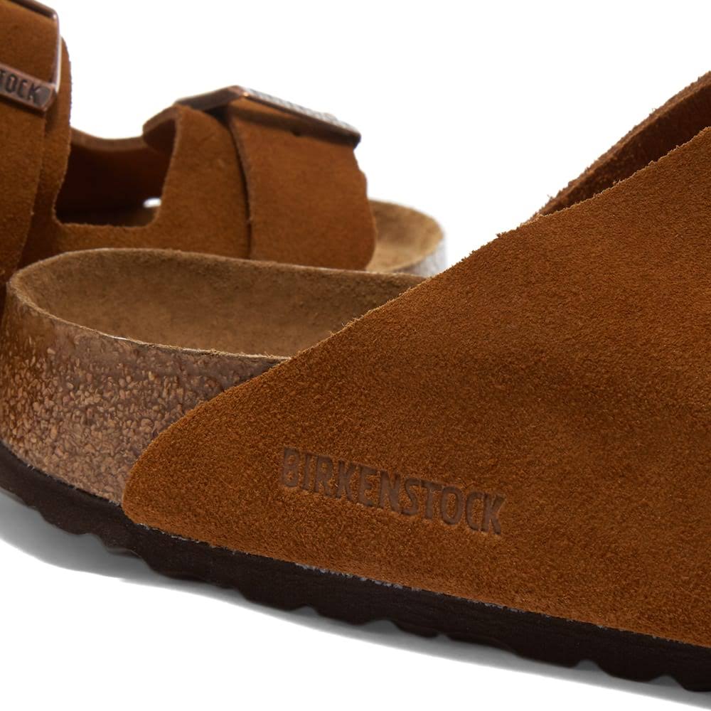 Birkenstock Arizona Soft Footbed Suede Leather Mink