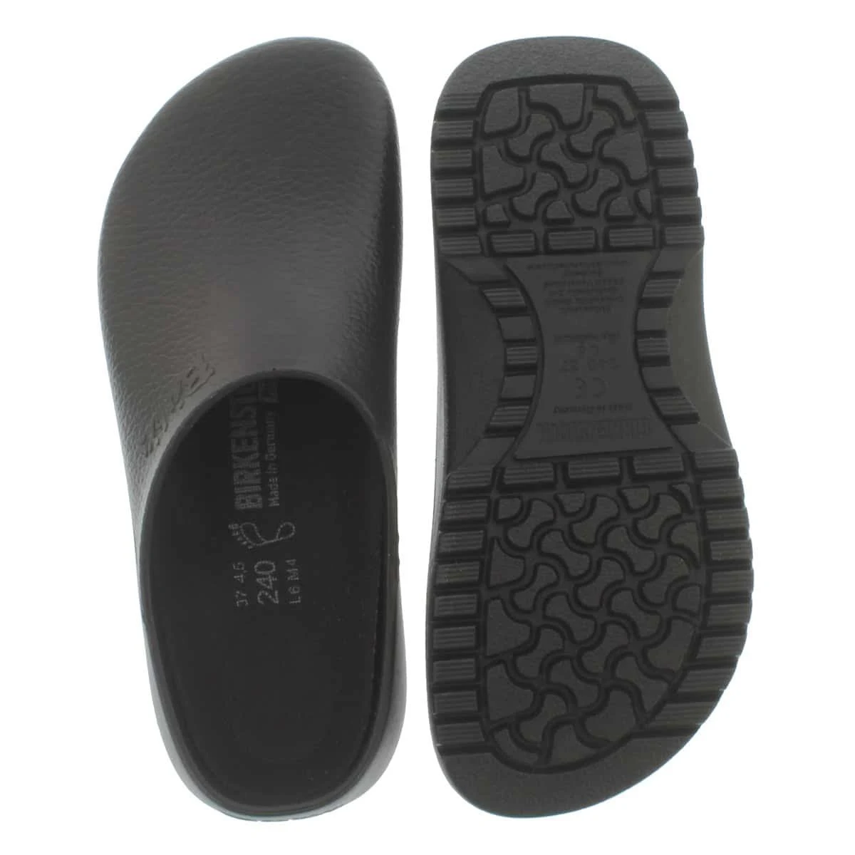 Birkenstock Unisex Clogs Super-Birki - Black - Men 11-11.5