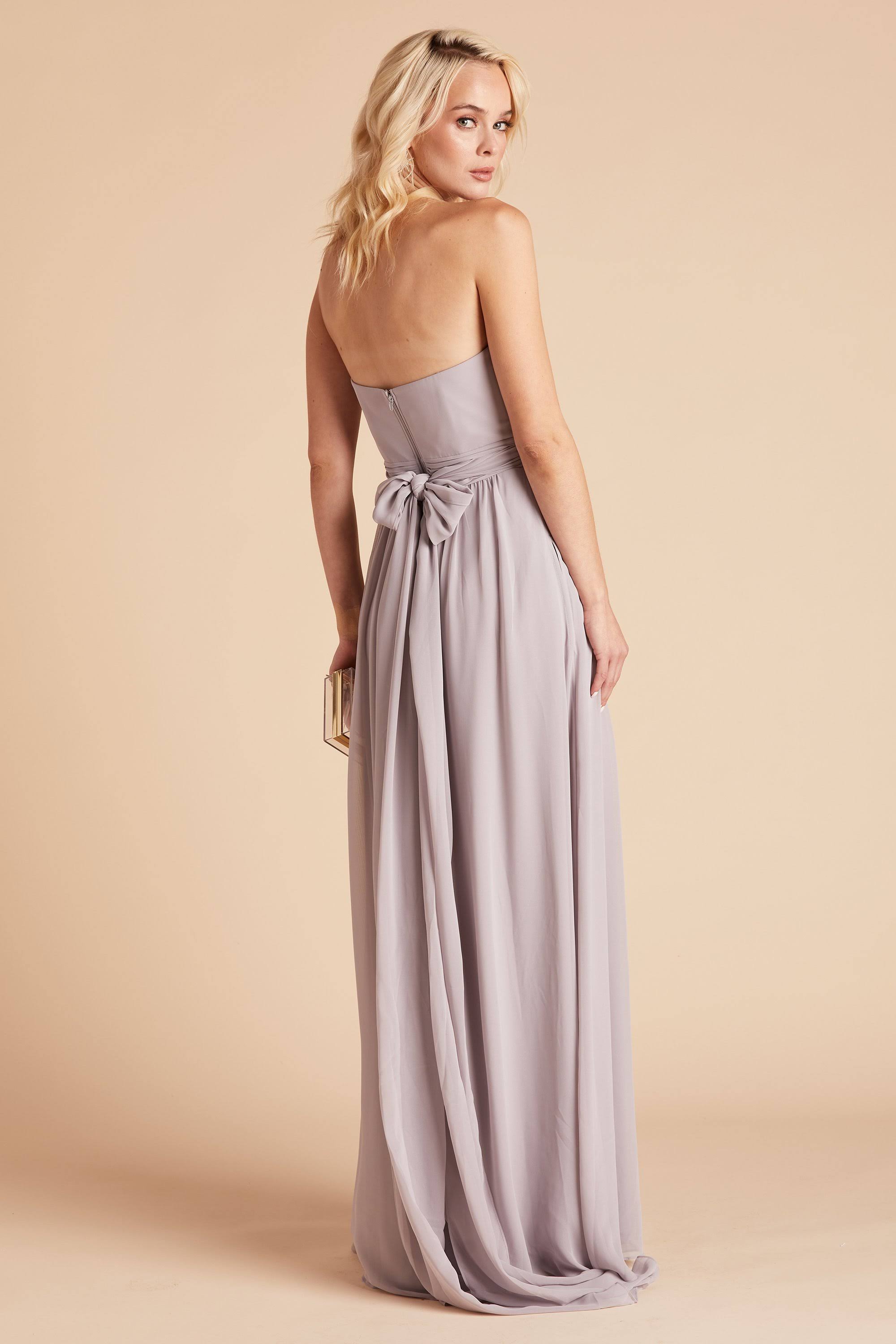 Birdy Grey Grace Convertible Chiffon Bridesmaid Dress in Lilac XXL / Lilac