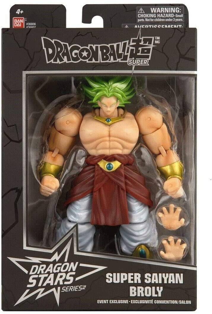 Dragon Ball Super Saiyan Broly Dragon Stars Action Figure - Event Exclusive