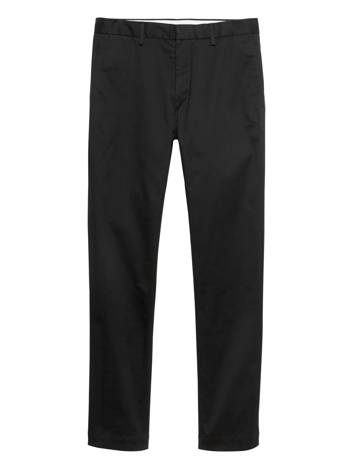 Banana Republic Men's Aiden Slim Rapid Movement Chino Pant Black Tall Size 32W 36L