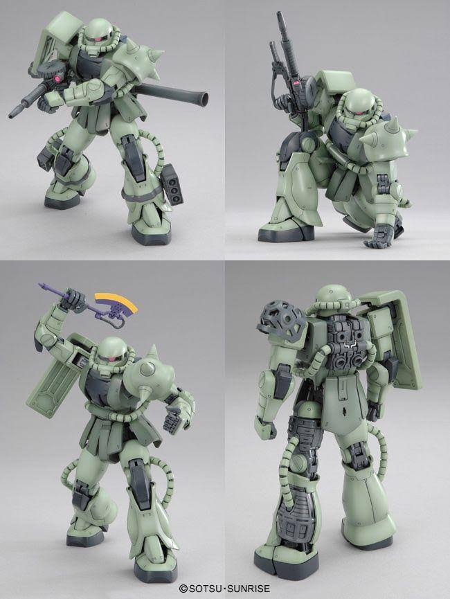 MS-06J Zaku II Ver 2.0, Bandai mg