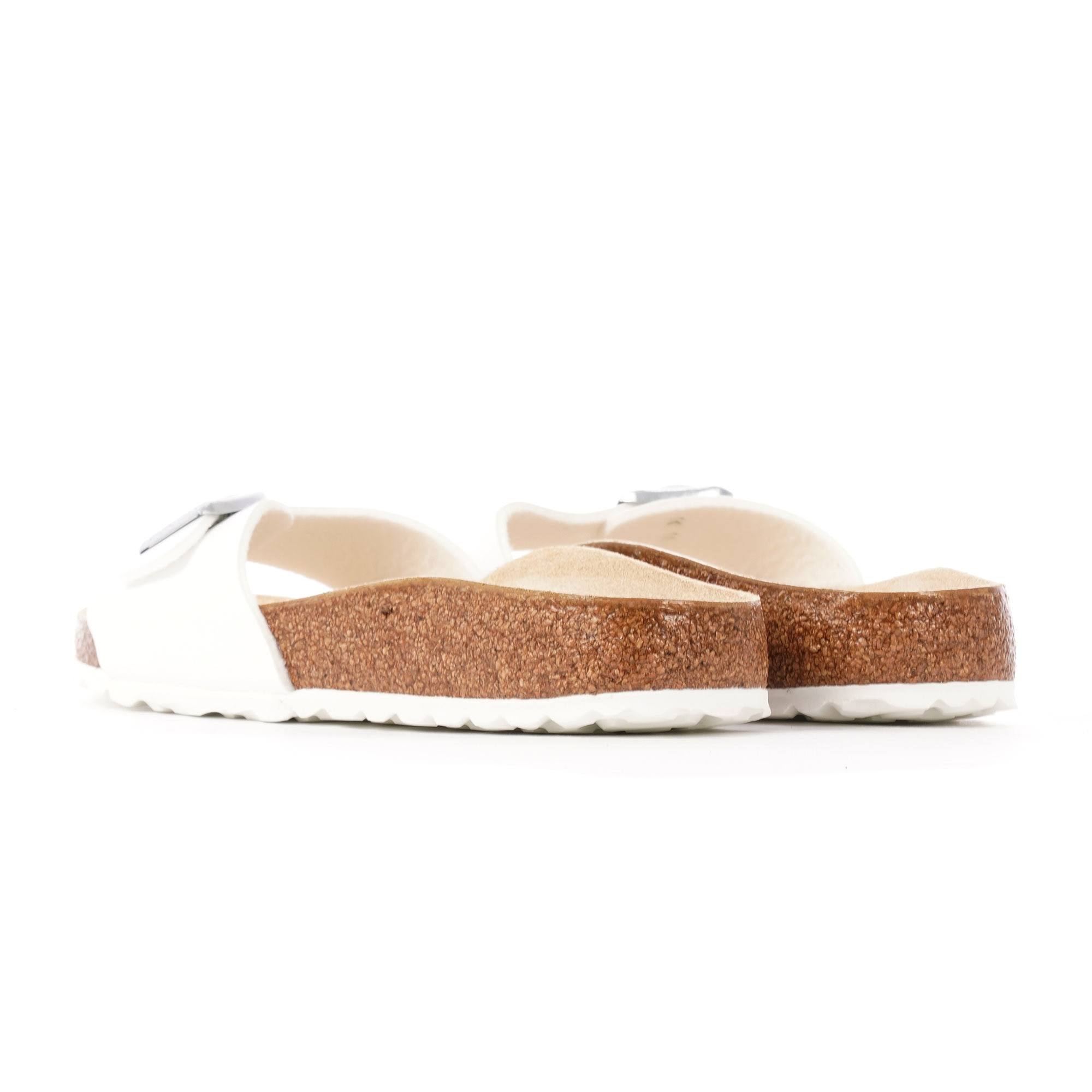 Birkenstock Girls White Madrid Sandals