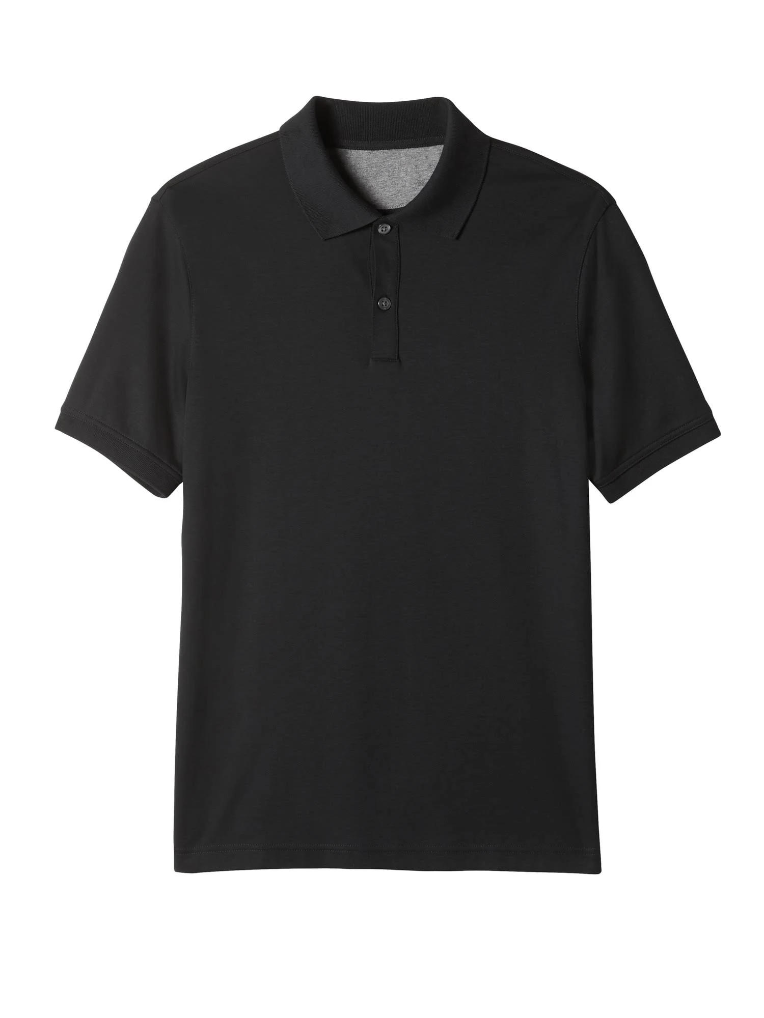 Banana Republic Men's Luxury-Touch Polo Shirt Black Tall Size L
