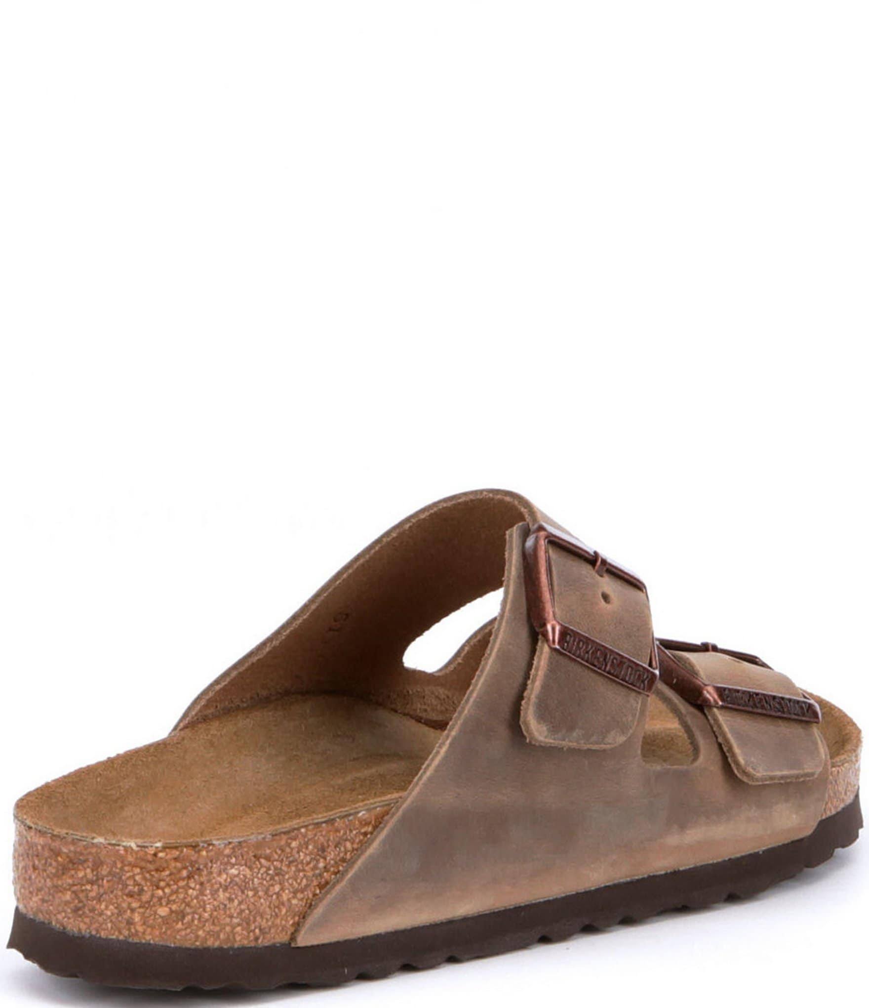 Birkenstock Arizona Soft Footbed (39 Narrow Habana Oiled Leather)