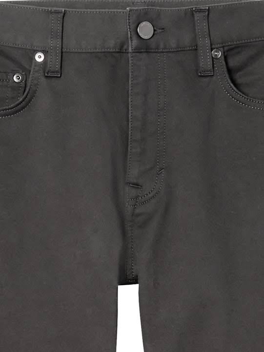 Banana Republic Men's Slim Traveler Pant Asphalt Gray Big and Tall Size 42W 36L