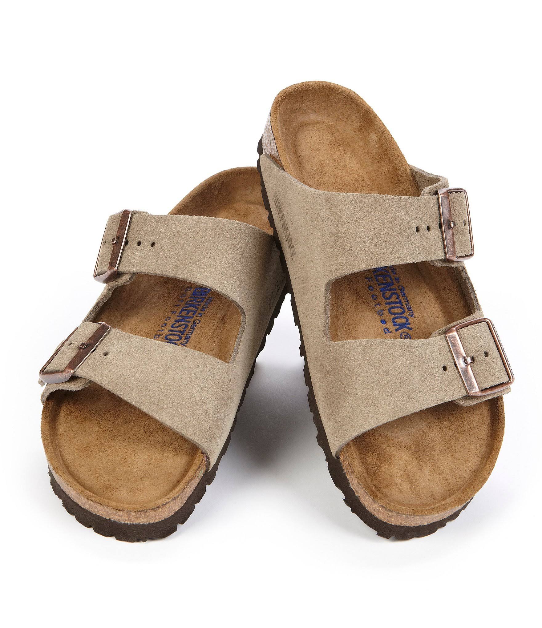 Birkenstock Arizona Soft Footbed - Suede Black / 42 / Narrow