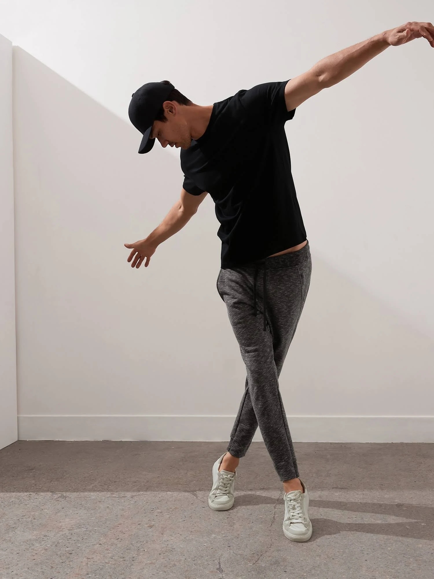 Banana Republic Men's French Terry Jogger Black Size XXL