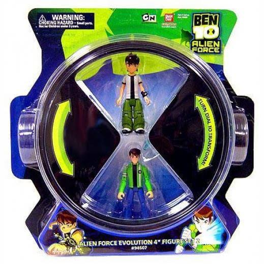 Ben 10 Alien Force Evolution Action Figure 4-Pack [Set 1]