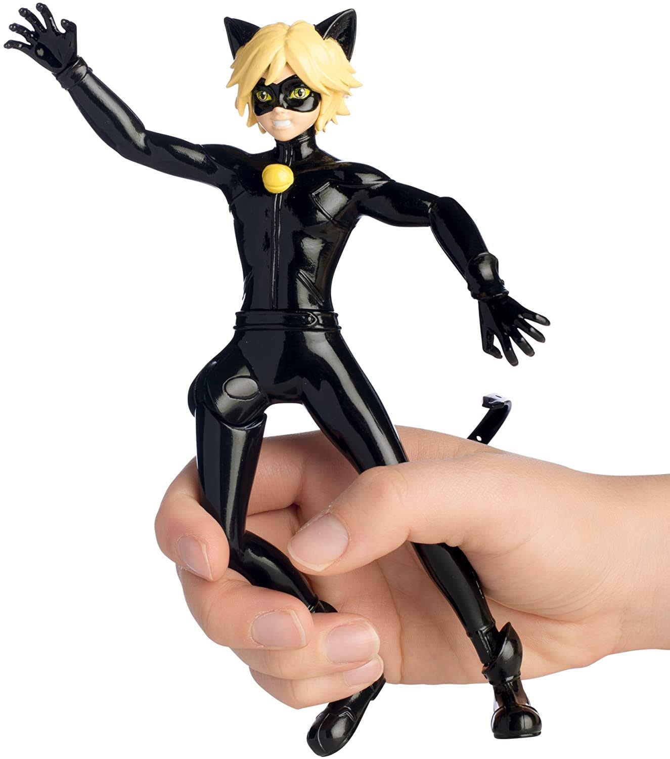 Miraculous 7.5-Inch Cataclysm Cat Noir Action Doll