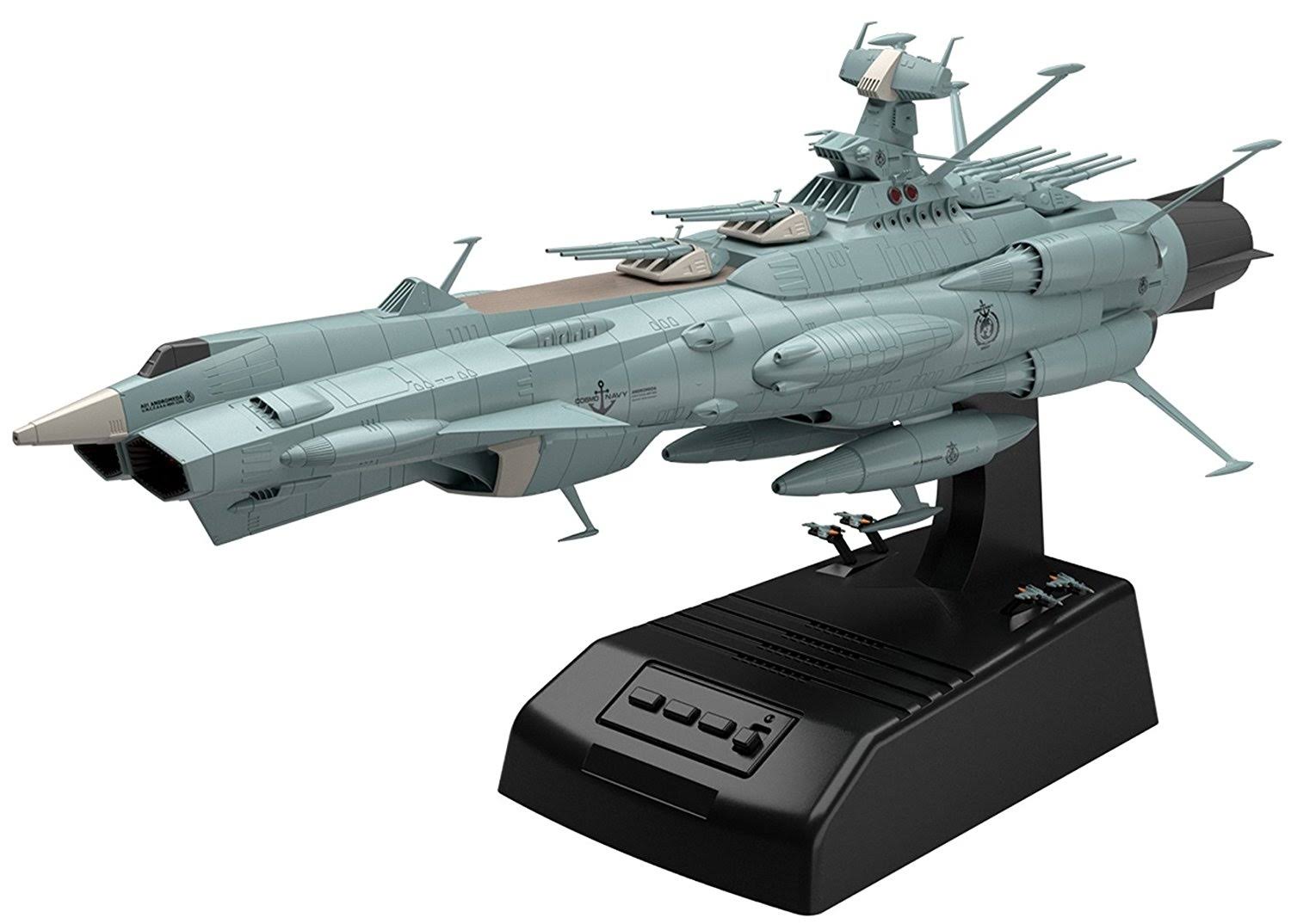 Bandai Star Blazers 2202 Battleship Yamato Andromeda Movie Effect Version 1/1000 Model Kit