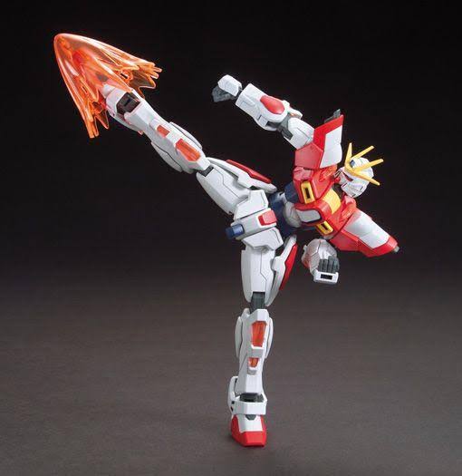 Bandai HG Build Fighters 018 Build Burning Gundam 1/144 Scale Kit - Plaza Japan