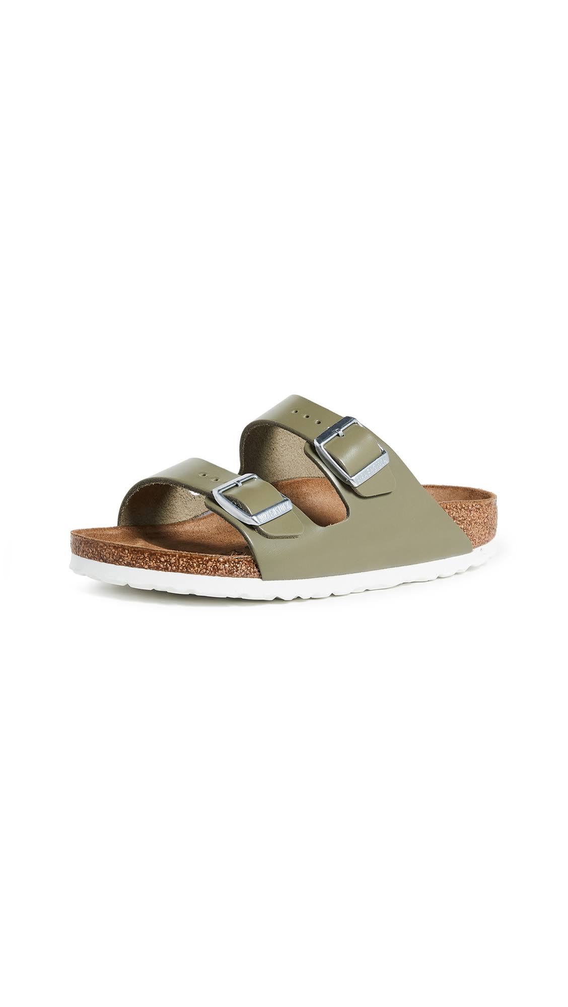 Birkenstock Arizona (41 Narrow Khaki Leather)