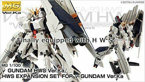 Gundam mg 1/100 Nu Gundam HWS (Ver. Ka) Exclusive Model Kit