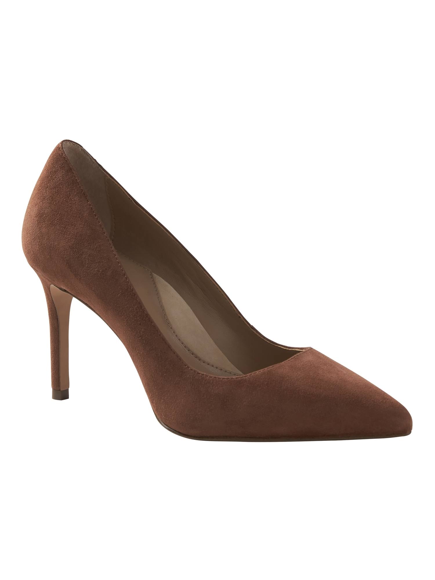 Banana Republic Women's Madison 12-Hour Pump Hue 182 Suede Size 10 1/2