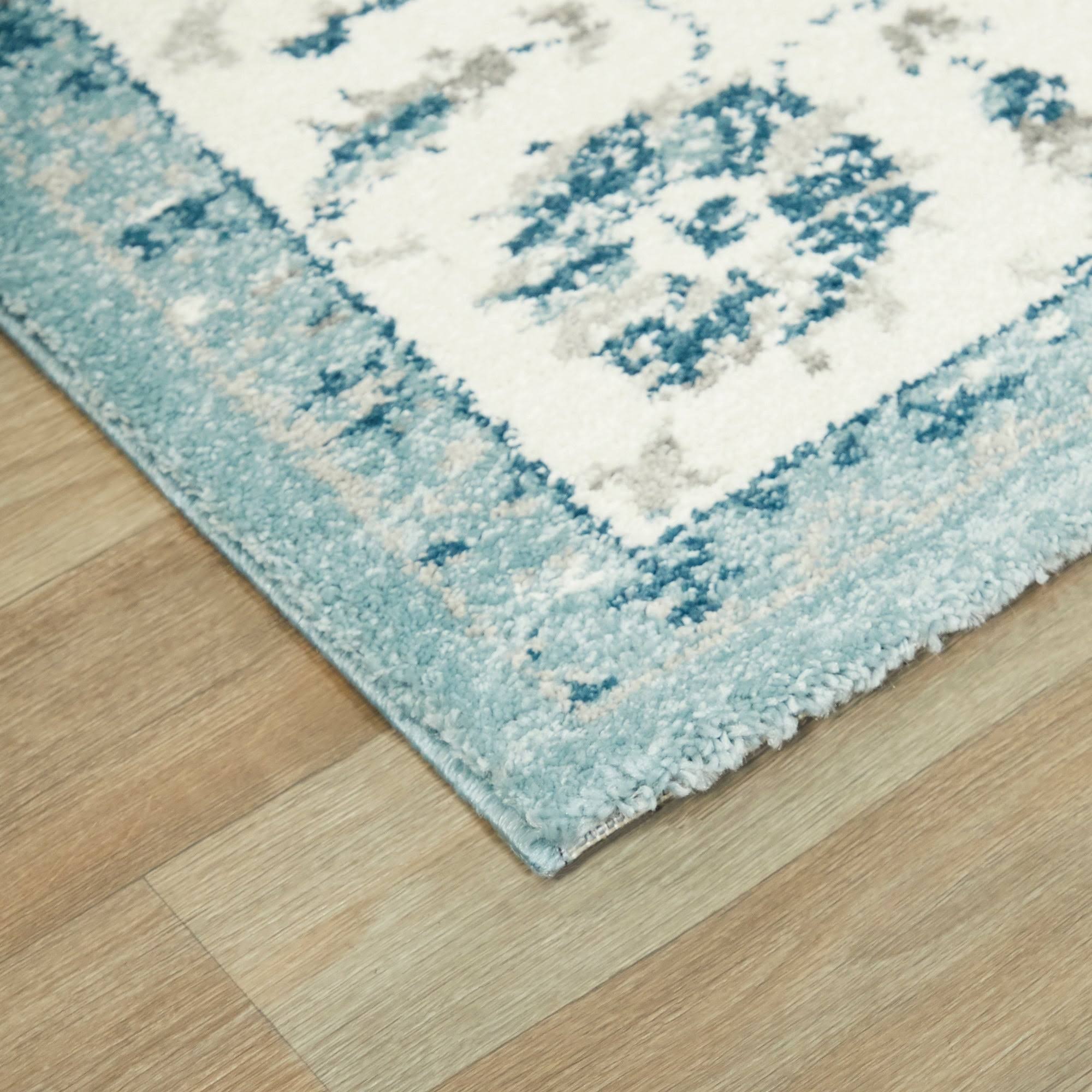 BALTA Rugs Fuller French Country Area Rug, White, 7&10x22 x 10&