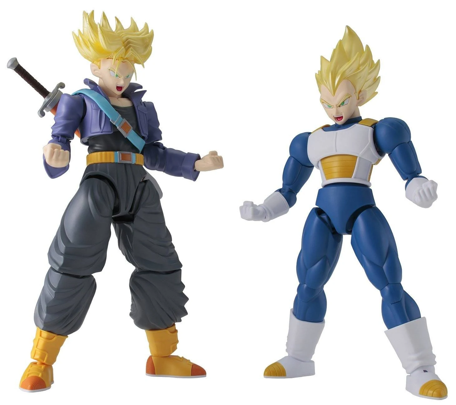 Bandai Figure-rise Standard Dragon Ball Z Super Saiyan Trunks & Vegeta DX Set