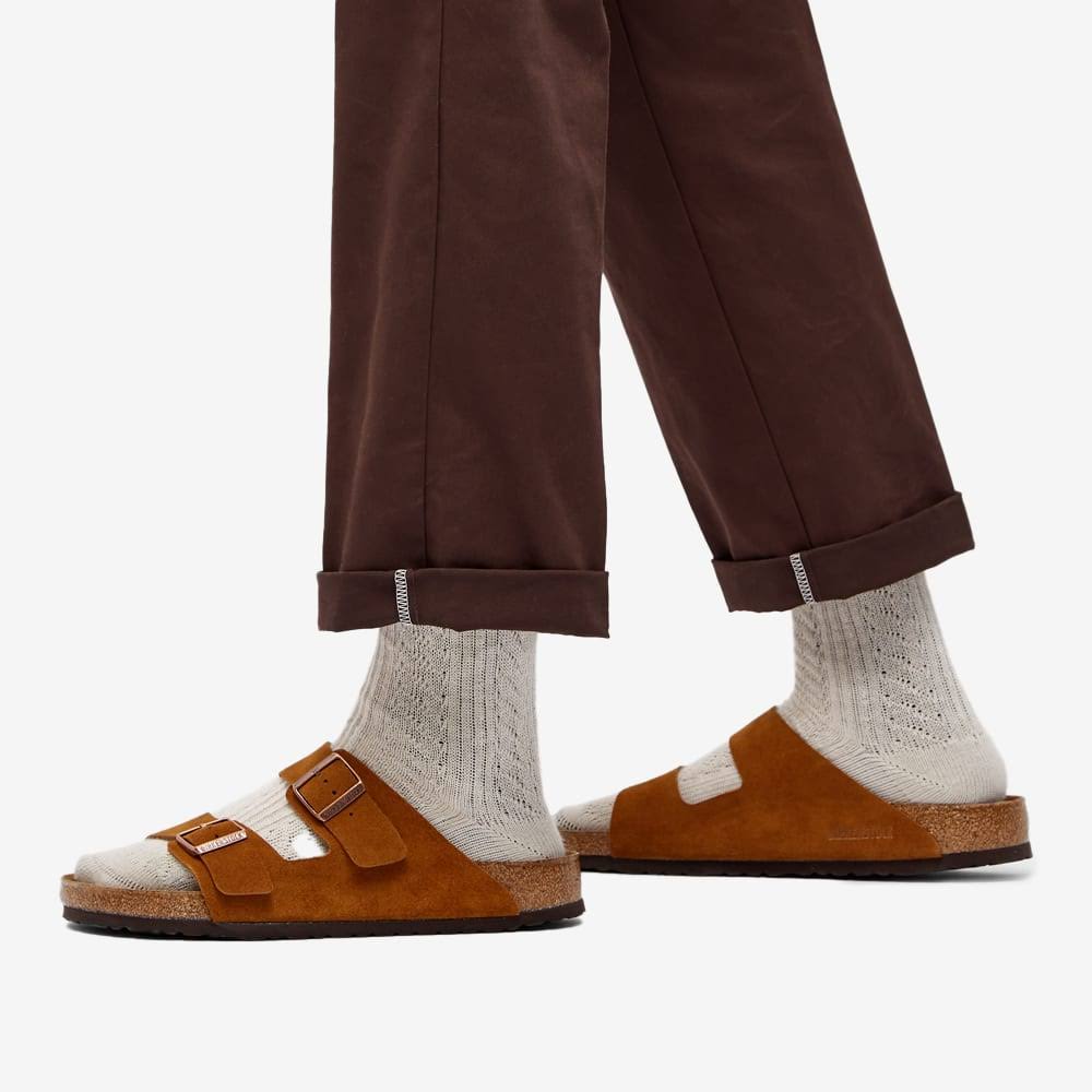 Birkenstock Arizona Soft Footbed Suede Leather Mink