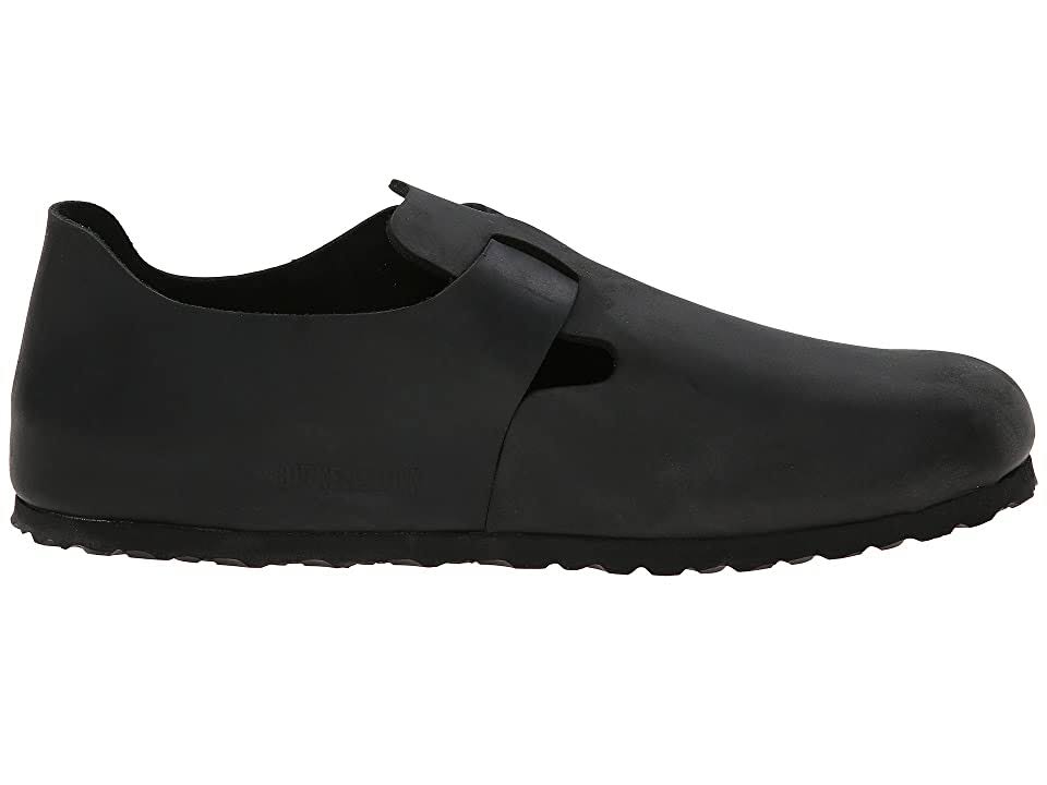 Birkenstock London Shoe - 45 Narrow - Black Oiled Leather