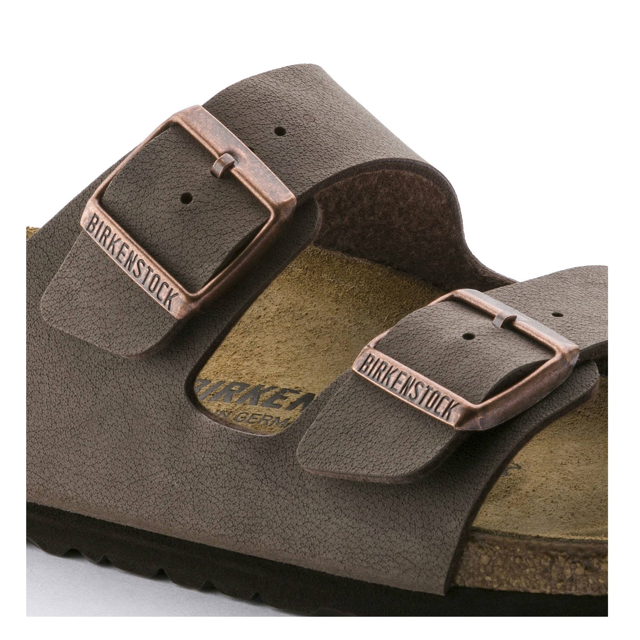 Birkenstock Women's Arizona Birkibuc Sandals, Brown