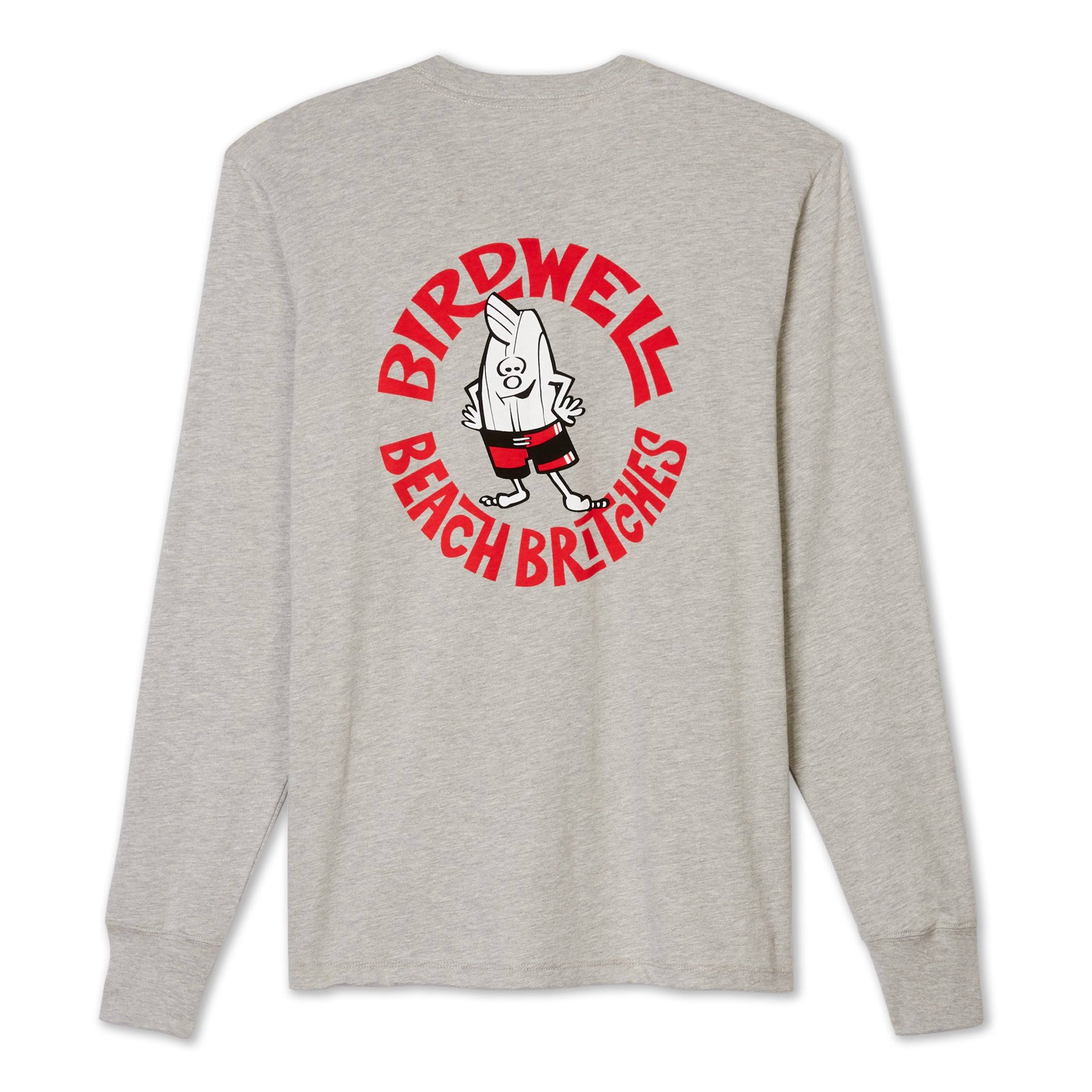 Birdie Circle Long Sleeve T-Shirt - Heather Grey | Birdwell Beach Britches XXXL / Heather Grey