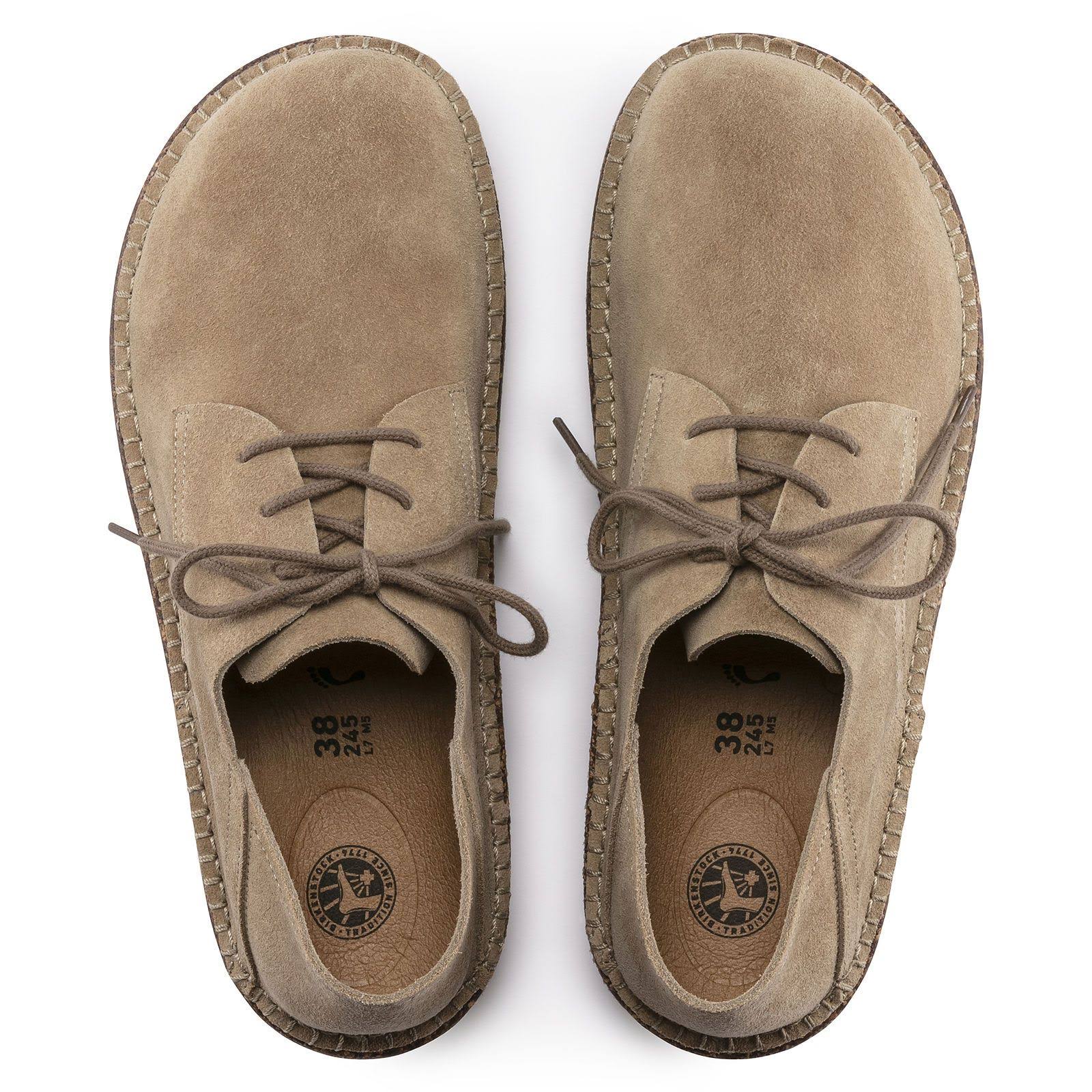 Birkenstock Women's Gary - Gray Suede (Narrow Width)
