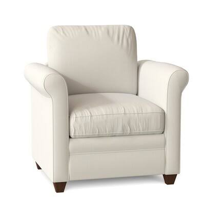 Allensby 35x22 Wide Armchair Birch Lane Body Fabric: Spinnsol Natural