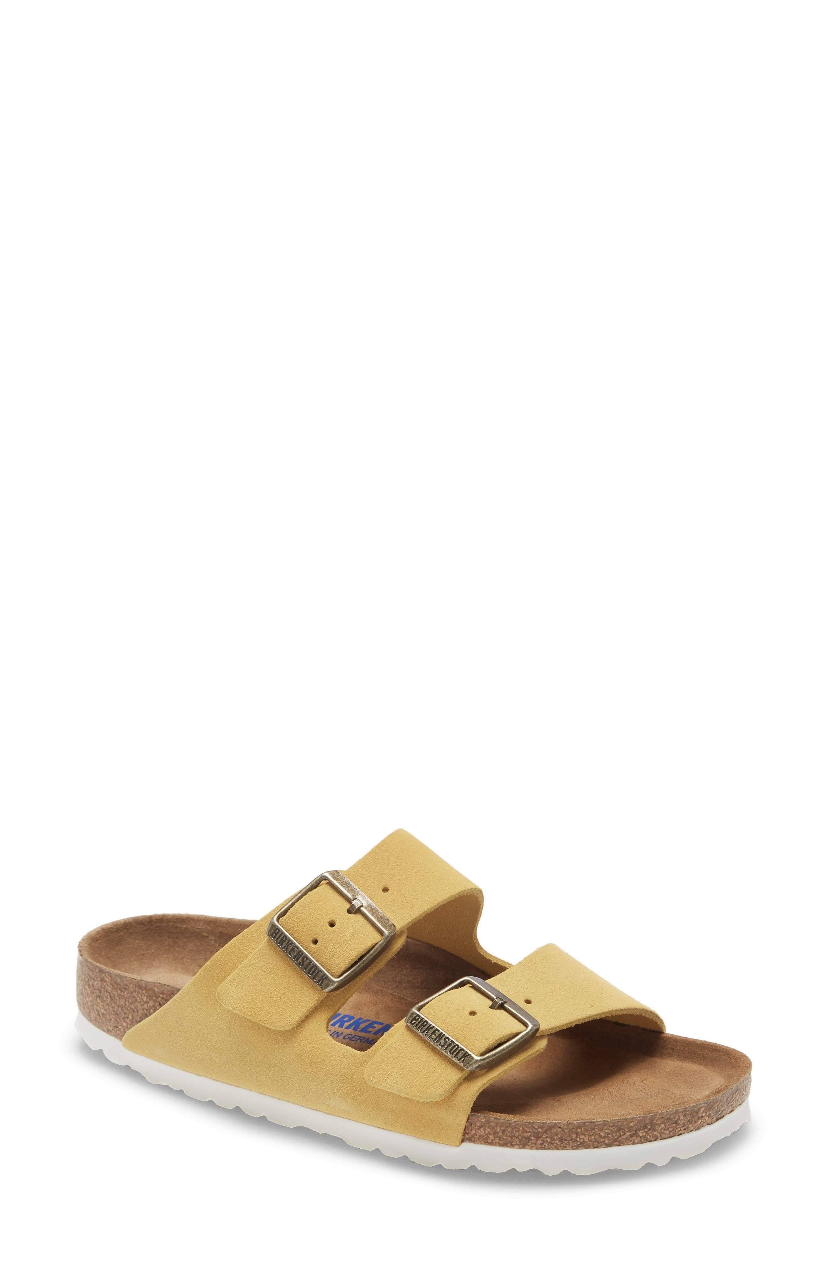 Birkenstock Women's Arizona Soft Footbed Sandals - Earth Red 37