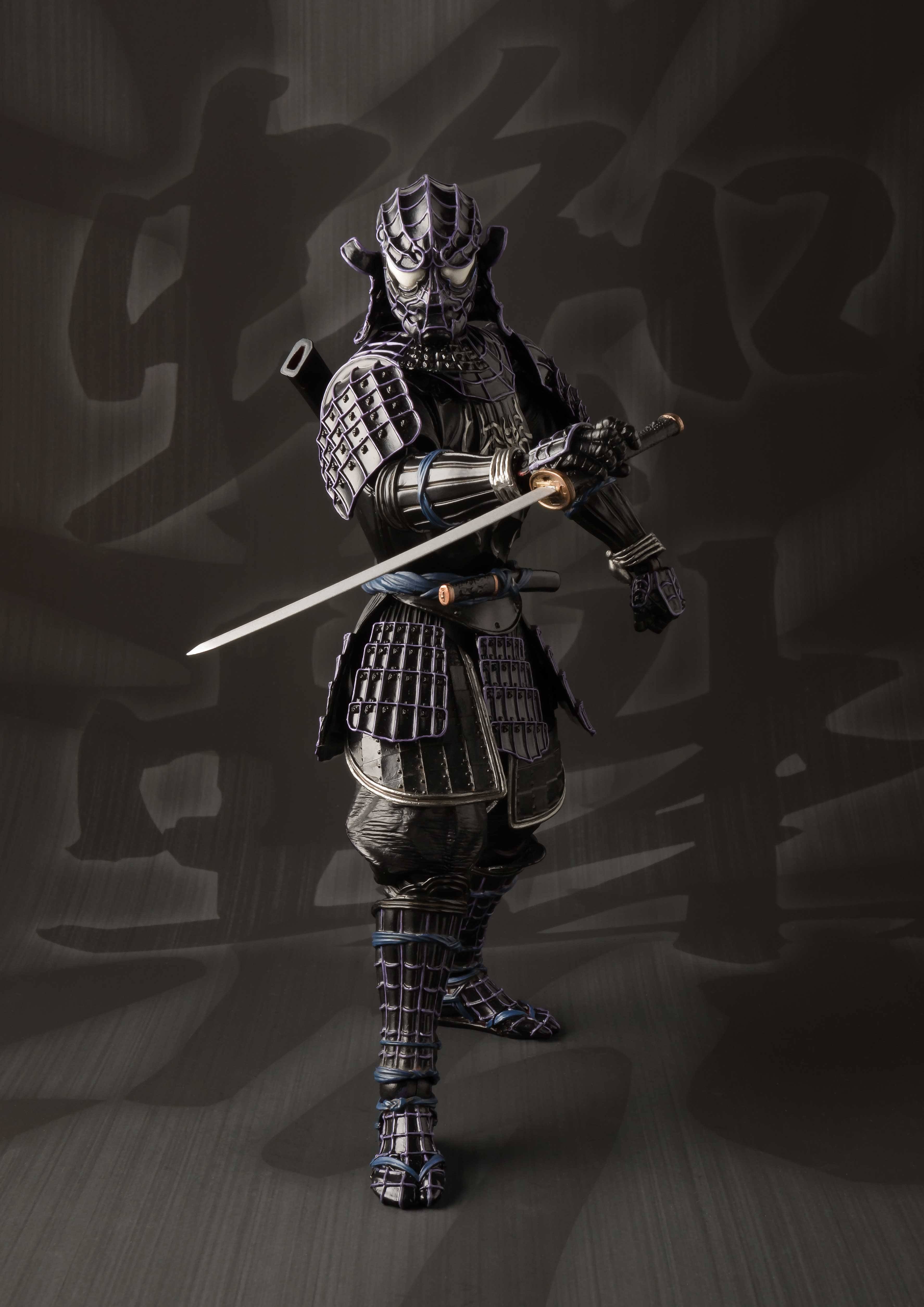 Onmitsu Black Spiderman Meisho Manga Realization Figure - Marvel