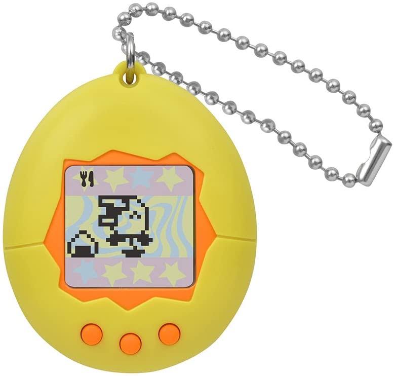 Bandai Toys Tamagotchi Congratulation 20th Anniversary! New Species Discovered! Yellow