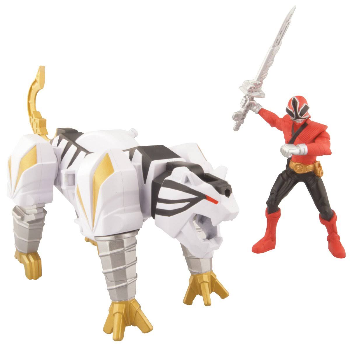 Power Ranger Samurai Tigerzord and Mega Ranger Fire