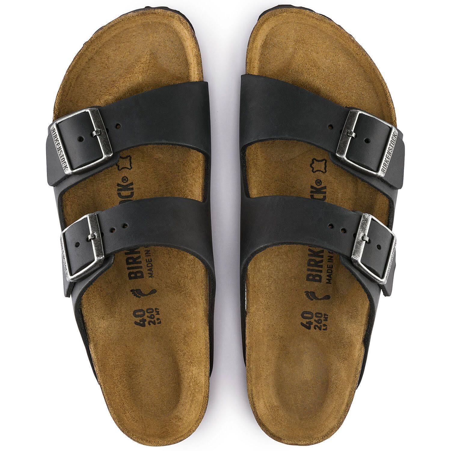 Birkenstock Arizona Oiled Leather Black