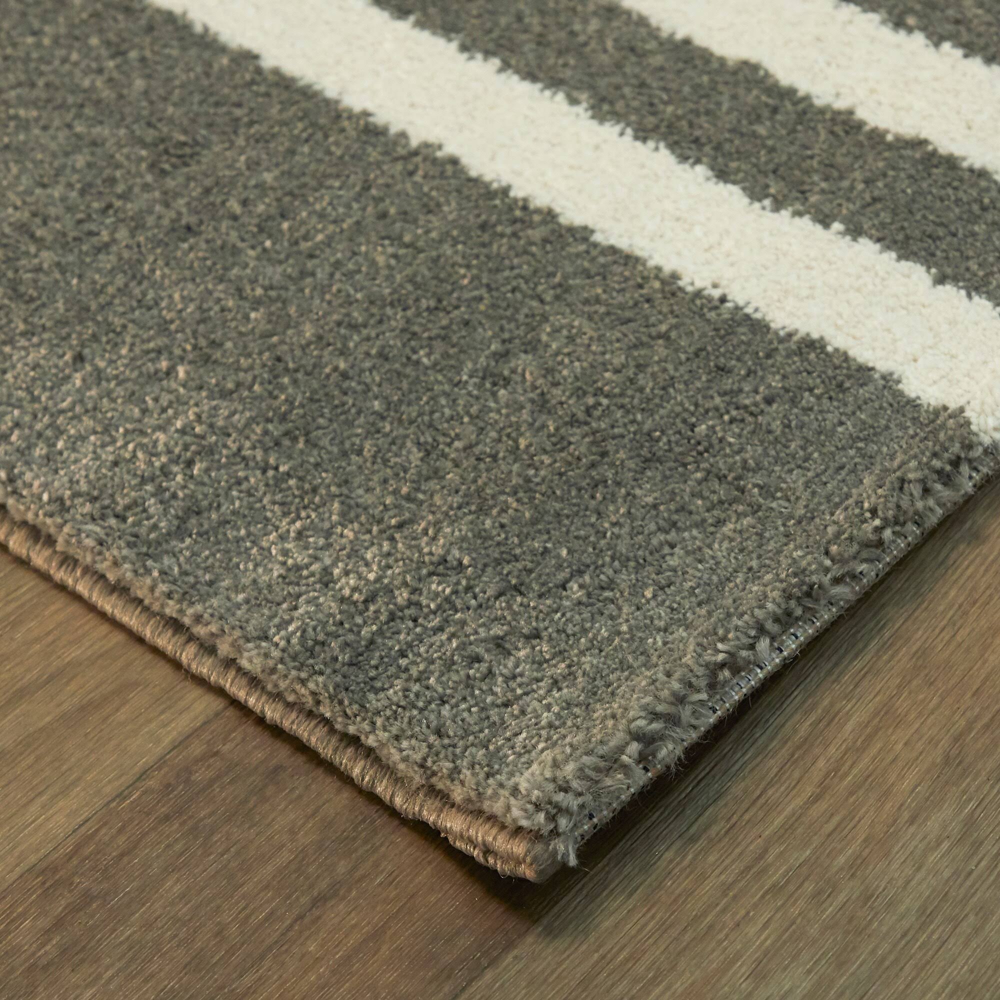Gateway Modern Arch Area Rug - 7&10x22 x 10& - Taupe