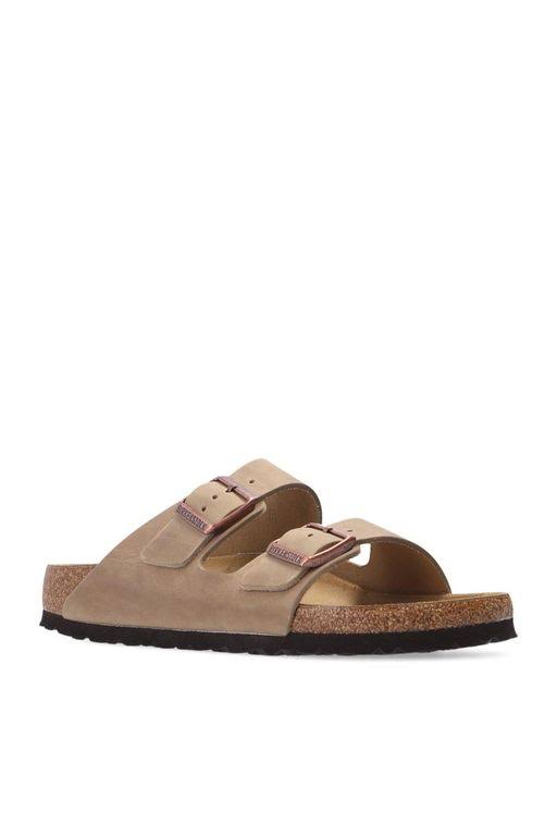Birkenstock Arizona Oiled Leather Narrow Sandals - Tabacco Brown