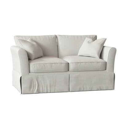 Lovie 63x22 Flared Arm Loveseat Birch Lane Body Fabric: Turbo Vani