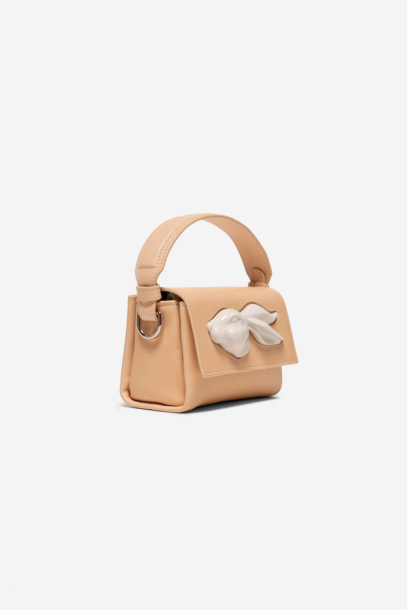 FLAP MINI RABBIT HEAD BAG SAND