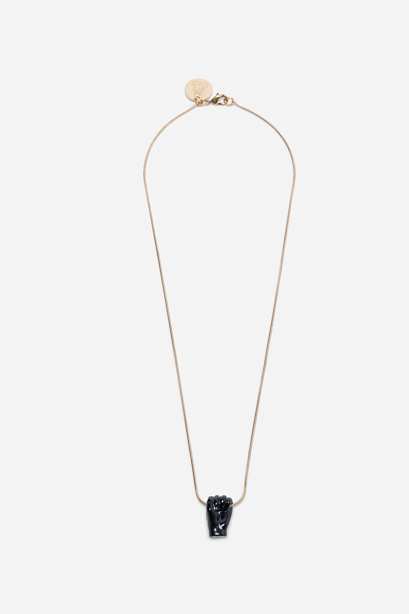 FIST PENDANT 18K