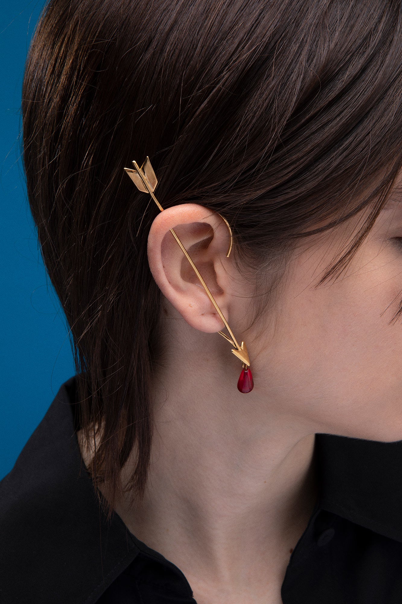 ARROW DROP EAR CUFF