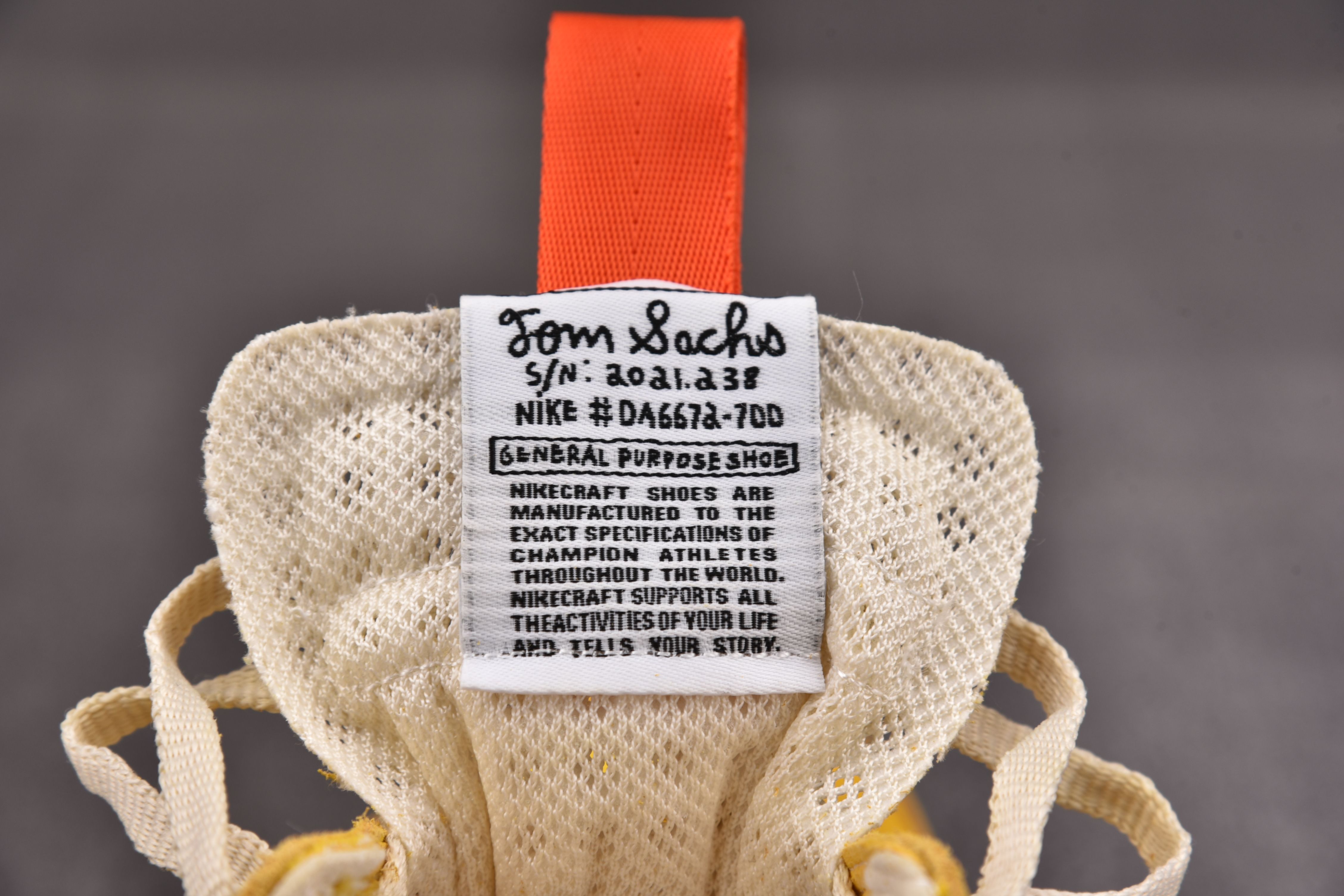 NikeCraft General Purpose Shoe Tom Sachs Dark Sulfur