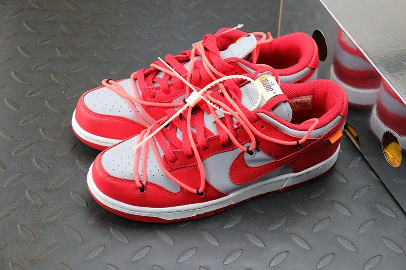 NIke SB Dunk Off White University Red