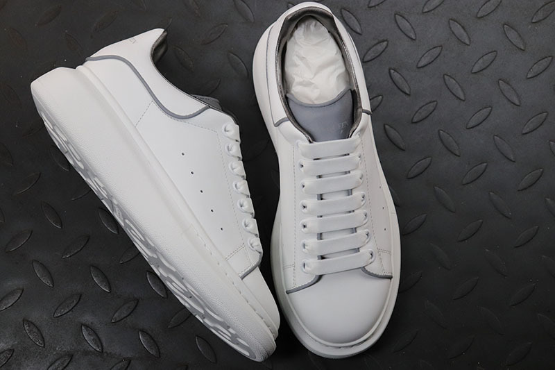 MCQ Sole Sneakers White Grey Line