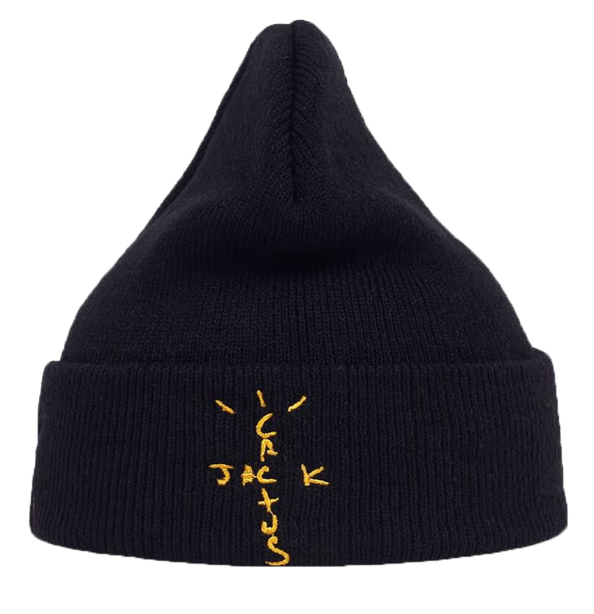Travis Scott x McDonald's Cj Arches Beanie Black