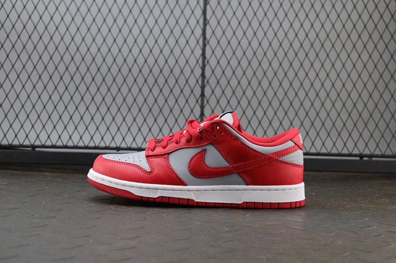 Nike Dunk Low Retro Medium Grey Varsity Red UNLV (2021)