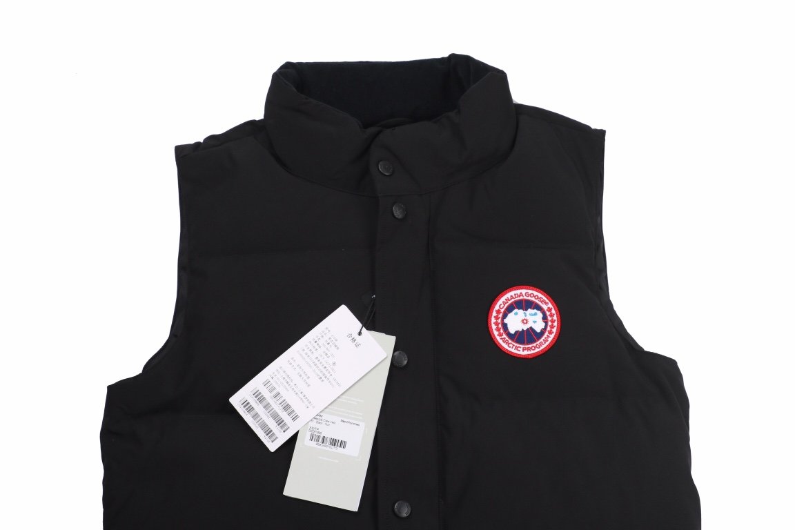 Canada Goose Freestyle Crew Quilted Down Gilet Black