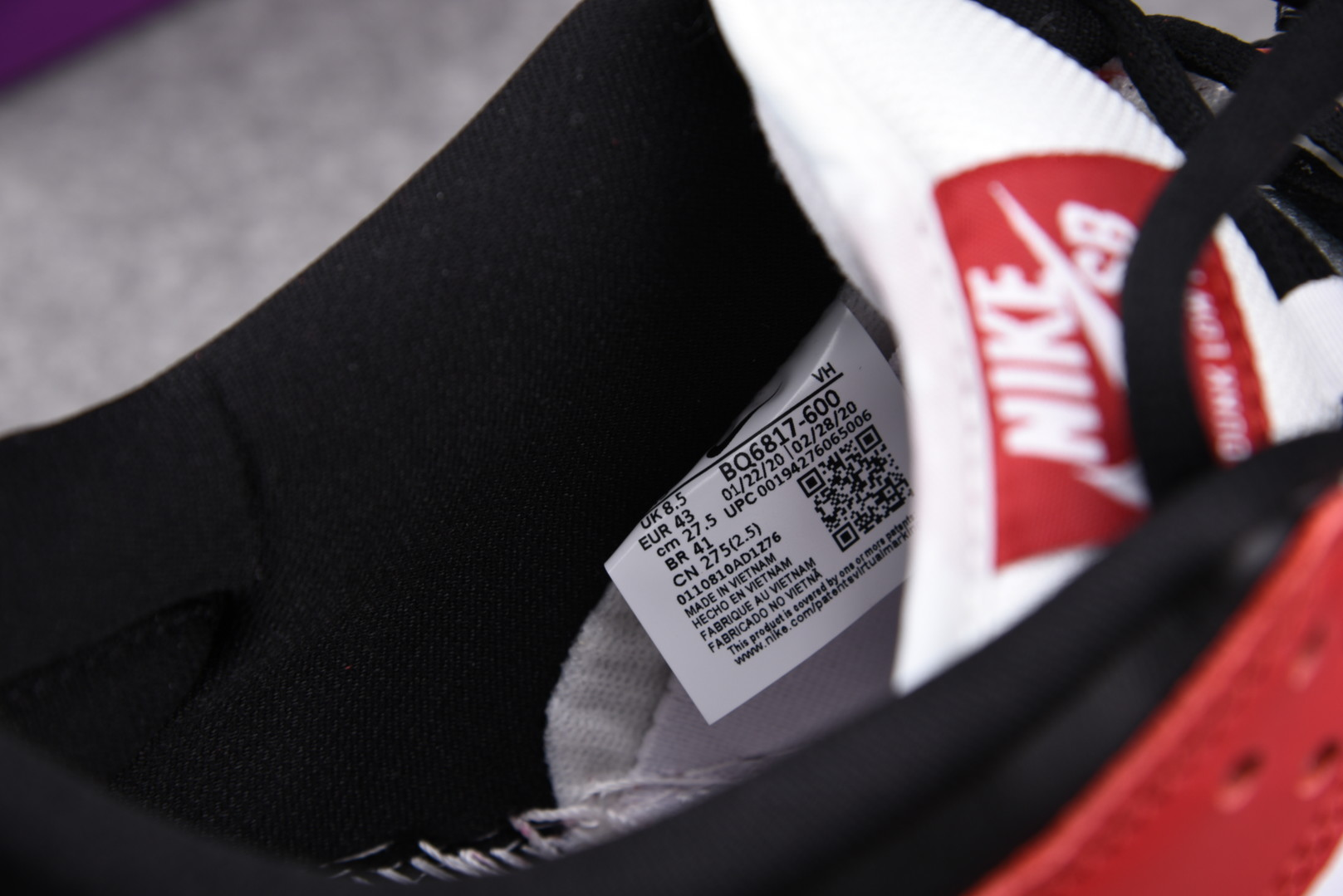 【Clearance】Nike Dunk SB Low “Chicago”（US8.5）