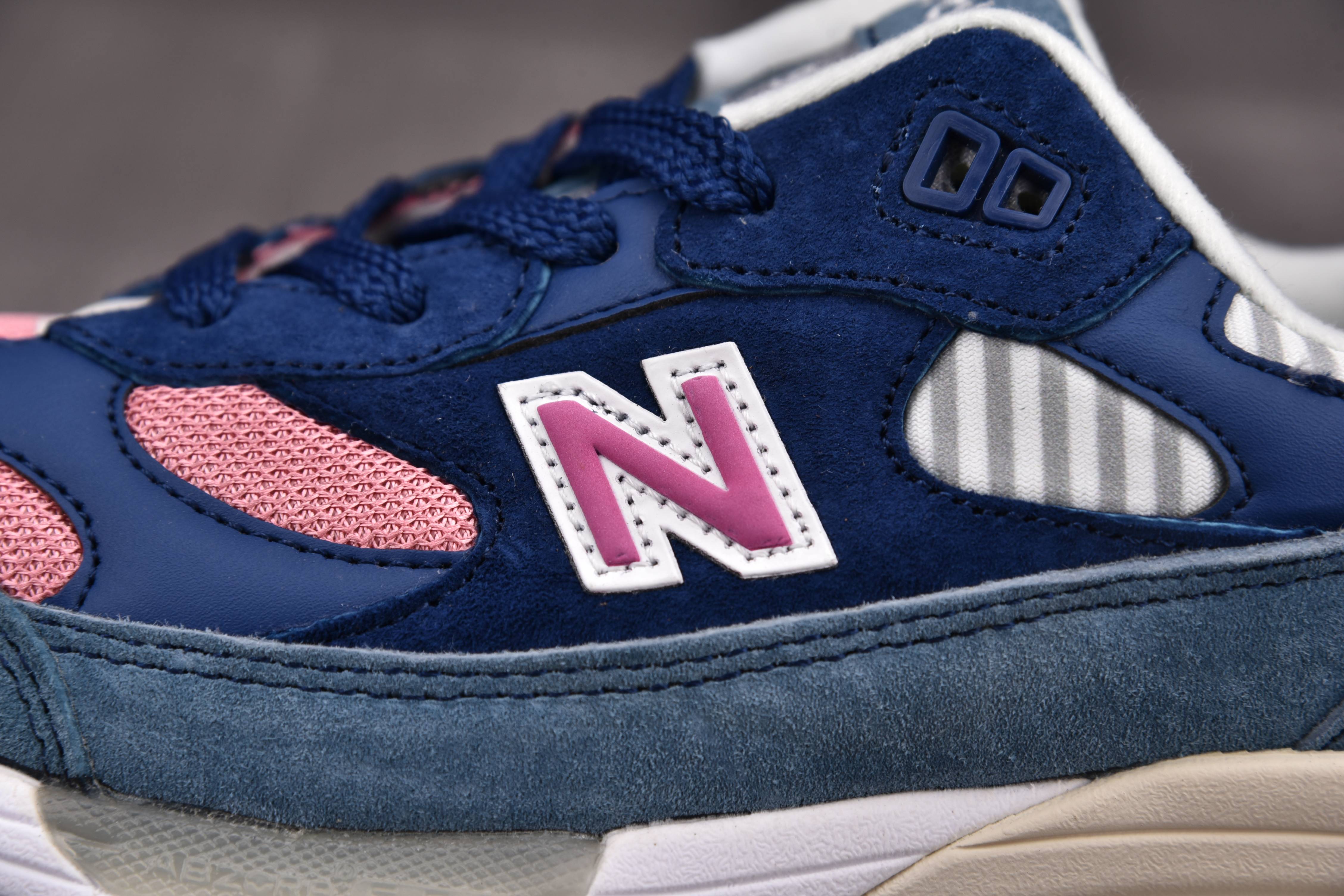 New Balance 992 Blue Teal Rose
