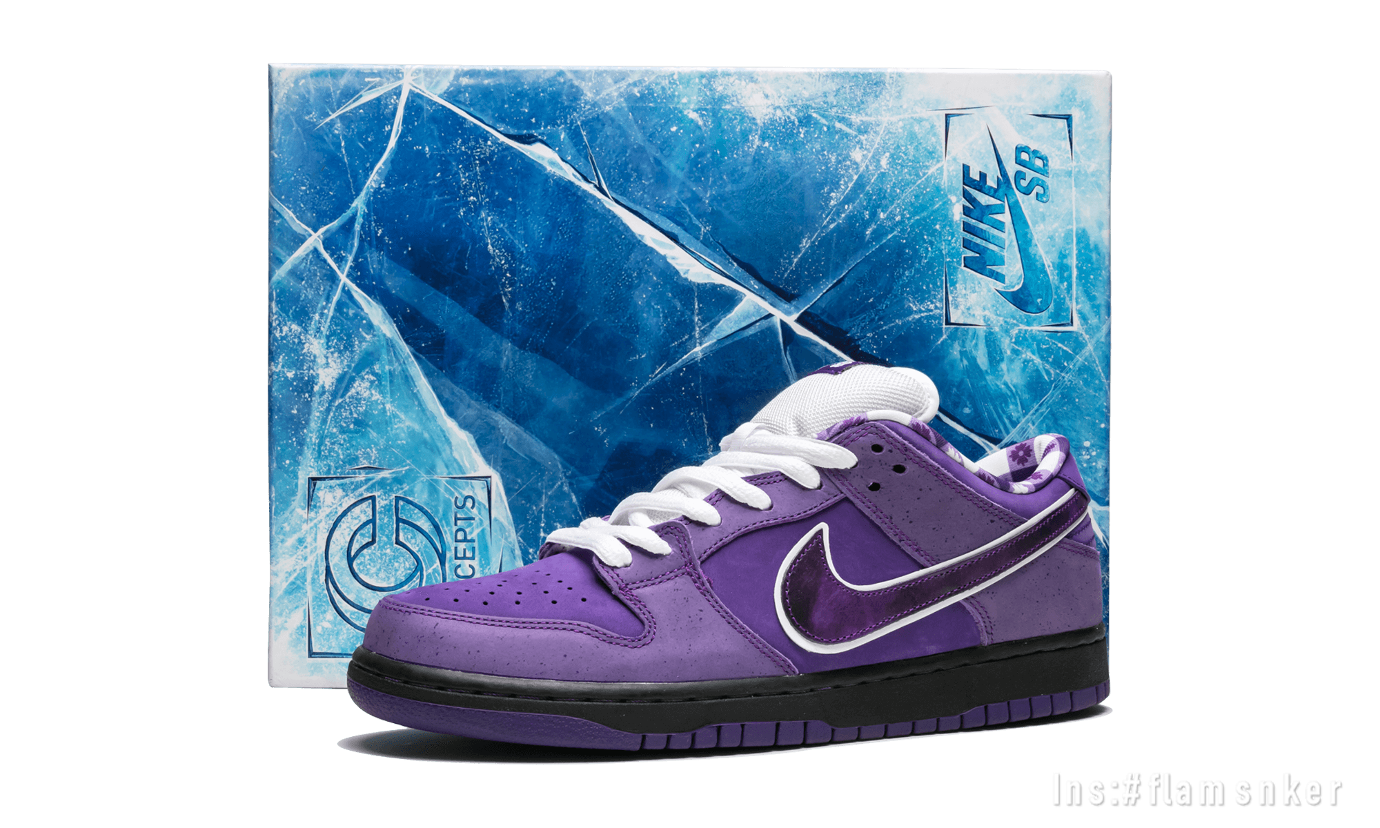 Nike SB Dunk Low Concepts Purple Lobster (Special Box)