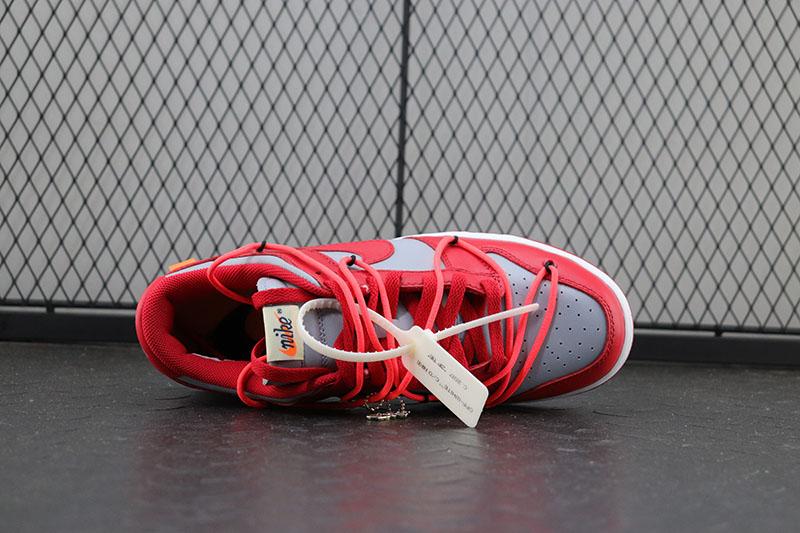 NIke SB Dunk Off White University Red